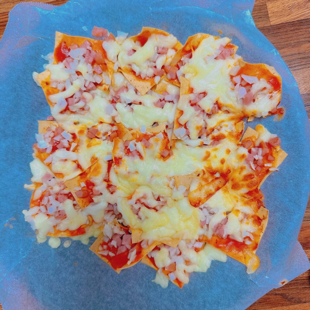 키토 나초 피자